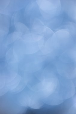 Mavi bokeh arkaplanı