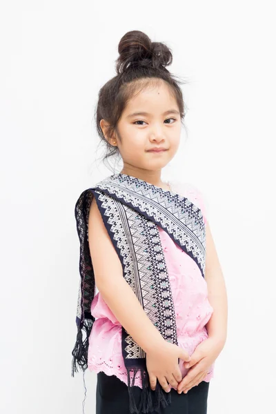 Pequeño niño tailandés en vestido tradicional — Foto de Stock