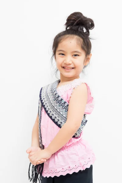 Pequeño niño tailandés en vestido tradicional —  Fotos de Stock