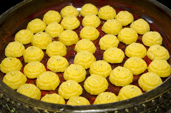 Тайський рідний стародавніх десерт називається стринги Ek Dif — стокове фото