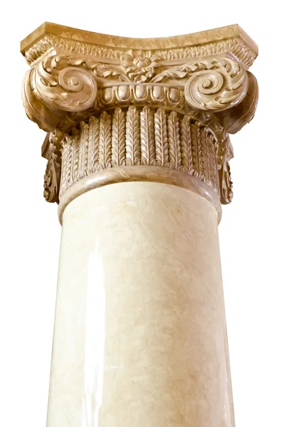 Римская колонна. на белом фоне для дизайна — стоковое фото