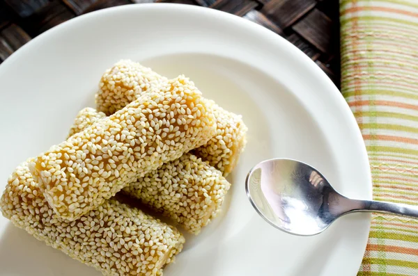 Galletas de sésamo — Foto de Stock