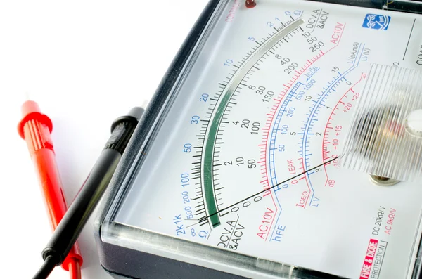 Multimeter display closeup — Stock Photo, Image