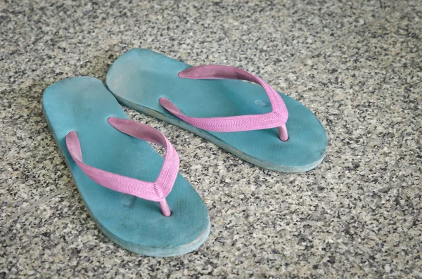 Vintage Summer Footwear — Stock Photo, Image