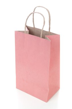 pembe kağıt çanta