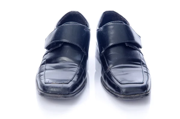 Zwarte schoenen — Stockfoto