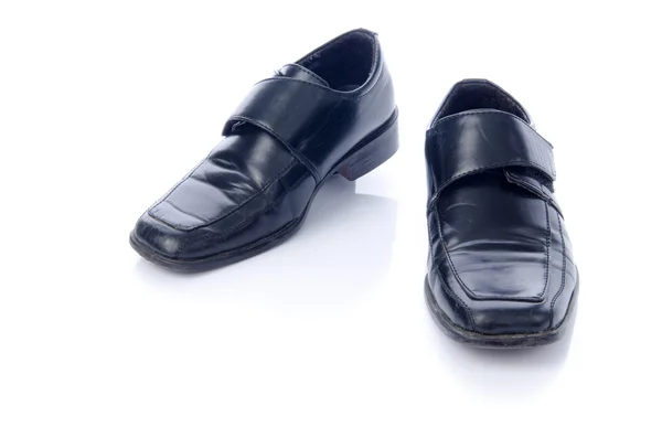 Zwarte schoenen — Stockfoto