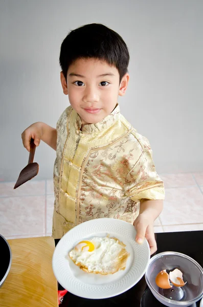 Portrait of young cute boy — Stock Photo, Image