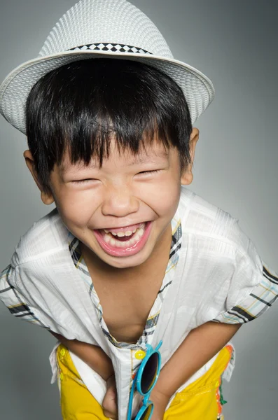 Retrato de ásia bonito menino — Fotografia de Stock