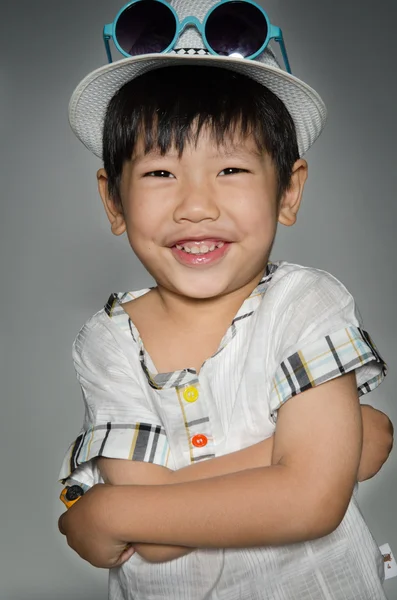 Portrait Of asian cute boy — Stock Photo, Image