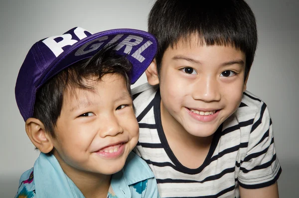 Portrait Of asian cute boy — Stock Photo, Image