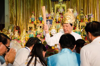 chachengsal, Tayland - 8 Nisan 2014: tanımlanamayan öğretmen ve pu