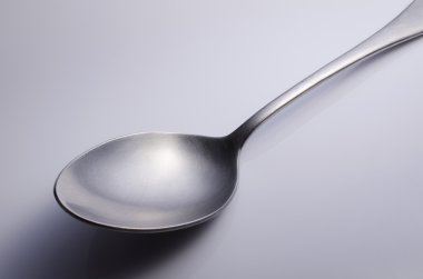 Metal Spoon. clipart