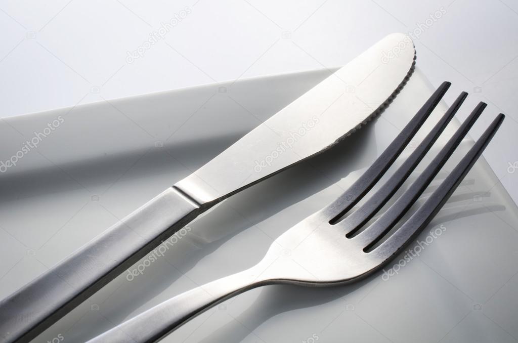Cutlery set with Fork, Knife