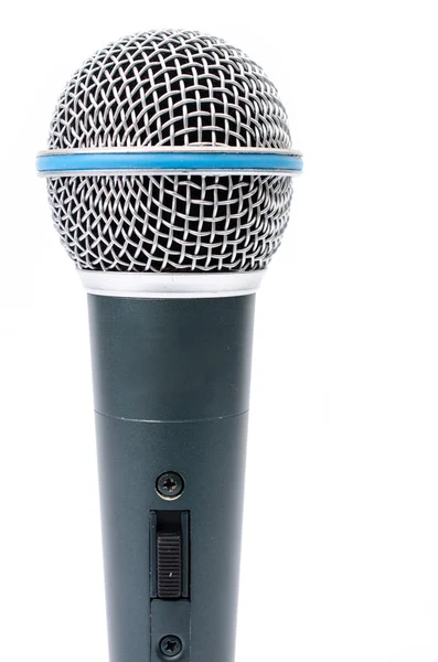 Microphone on a white background — Stock Photo, Image