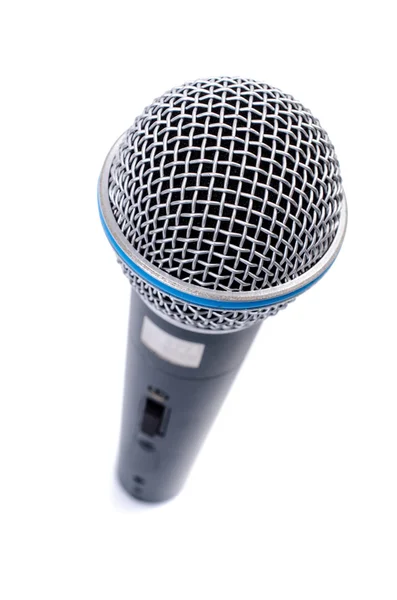 Microphone on a white background — Stock Photo, Image