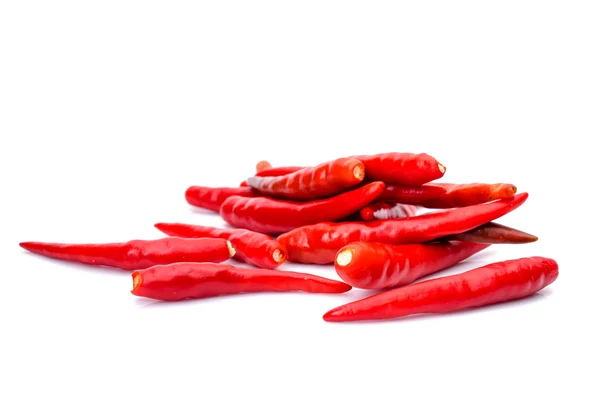 Horké červené chilli nebo chilli papričky — Stock fotografie