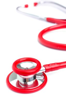 Kırmızı stetoskop 