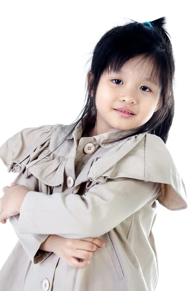 Retrato de feliz ásia bonito menina — Fotografia de Stock