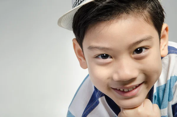 Portrait Of asian cute boy — Stock Photo, Image