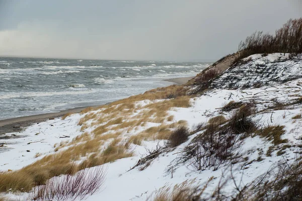 Baltic Sea Winter Storm — Fotografia de Stock