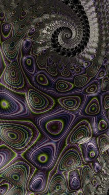 Renkli ve dijital olarak oluşturulmuş 3B arkaplan