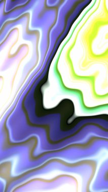 Sanatsal ve yaratıcı dijital olarak tasarlanmış soyut 3D fraktal arkaplan