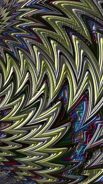 Fondo Fractal Abstracto Artístico Imaginativo Diseñado Digitalmente — Foto de Stock