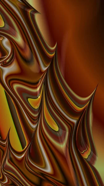 Artistieke Fantasierijke Digitaal Ontworpen Abstracte Fractal Achtergrond — Stockfoto