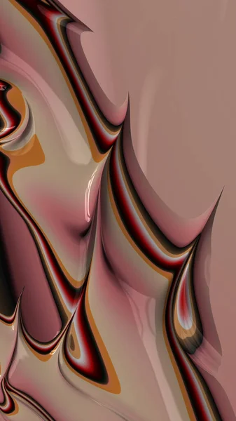 Artistieke Fantasierijke Digitaal Ontworpen Abstracte Fractal Achtergrond — Stockfoto