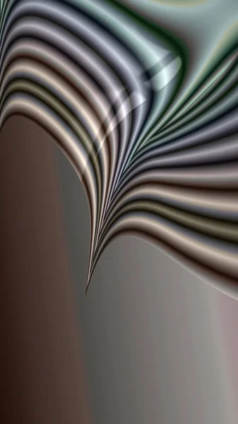 Художній Уявний Цифровий Дизайн Абстрактного Фрактального Фону — стокове фото