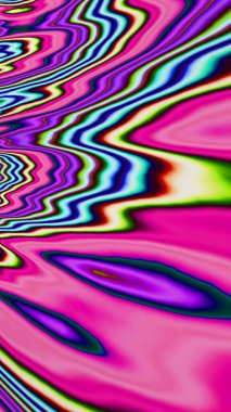 Sanatsal ve yaratıcı dijital olarak tasarlanmış soyut 3D fraktal arkaplan