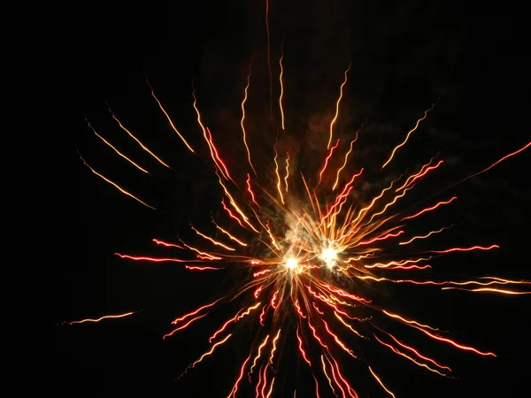 Schönes Feuerwerk — Stockfoto