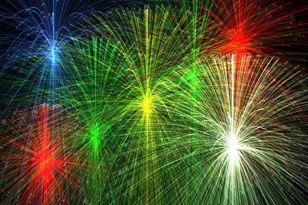 Beautiful Firework — Stock Photo, Image