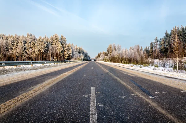 Paesaggio invernale — Foto Stock