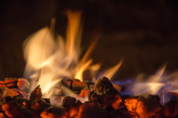 stock image Hot Coals in the Fire