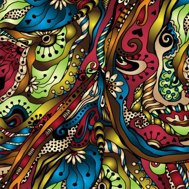 Vector floral dekoratif arka plan.