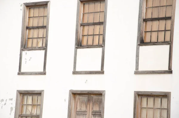 Casa tradicional das Canárias em Las Tricias. — Fotografia de Stock