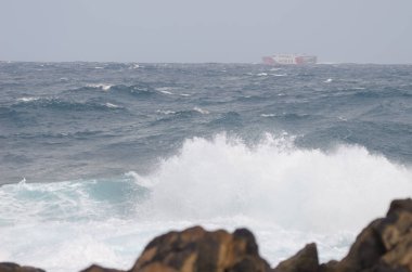 Tenerife 'ye giden yolcu gemisi.