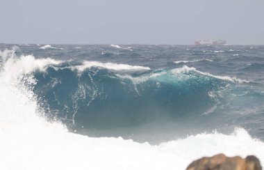 Tenerife 'ye giden yolcu gemisi.