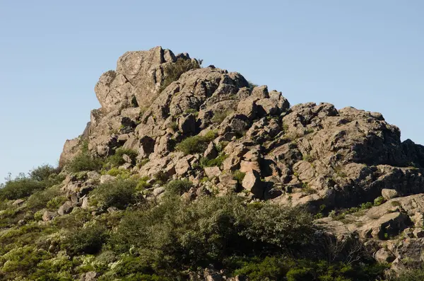 Rocky cliff in the Orone Protected Landscape. — ストック写真