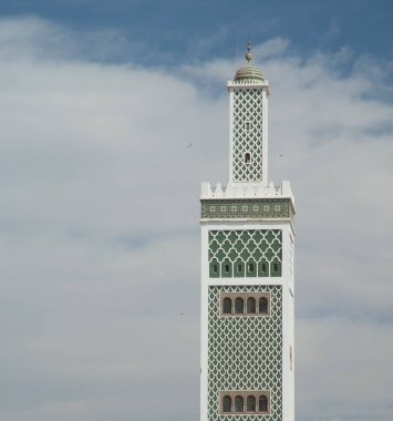 Dakar Büyük Camii 'nin Minaresi.
