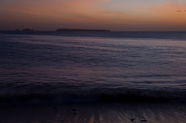 Острова Мадлен из Дакара на закате. — стоковое фото