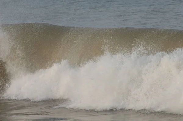 Wave Breaking Coast Popenguine Thies Senegal — Photo