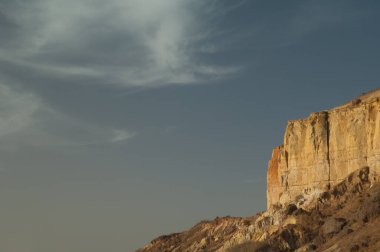 Sea cliff in the Natural Reserve of Popenguine. Thies. Senegal.