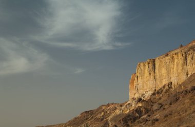Sea cliff in the Natural Reserve of Popenguine. Thies. Senegal.