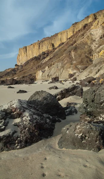 Beach Sea Cliff Natural Reserve Popenguine Thies Senegal — Photo