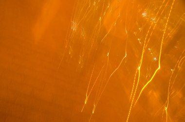 Abstract image of the lights of a city. Las Palmas de Gran Canaria. Gran Canaria. Canary Islands. Spain.