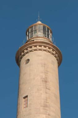 Top of the Maspalomas Lighthouse. Maspalomas. San Bartolome de Tirajana. Gran Canaria. Canary Islands. Spain.