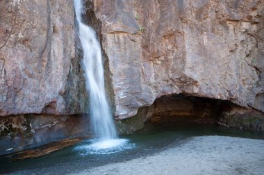 Charco de las Palomas waterfall. Tejeda. Gran Canaria. Canary Islands. Spain.